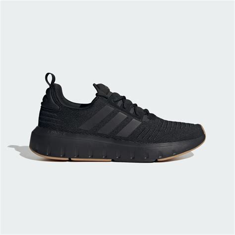 adidas originals heren swift run sneakers gemeleerd zwart|adidas Swift Run Shoes .